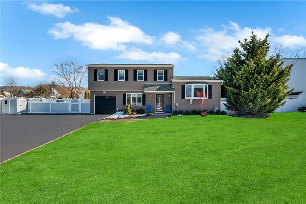 Attached, Backyard, Exterior, Facade, Raised Ranch