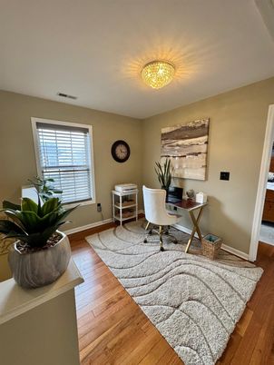 Home Office, Interior, Wood Texture Flooring