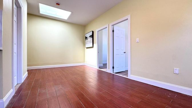 Empty room, Interior, Wood Texture Flooring