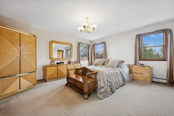 Bedroom, Chandelier, Interior
