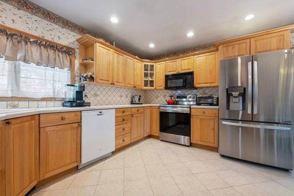 Interior, Kitchen, Recessed Lighting, Stainless Steel Appliances