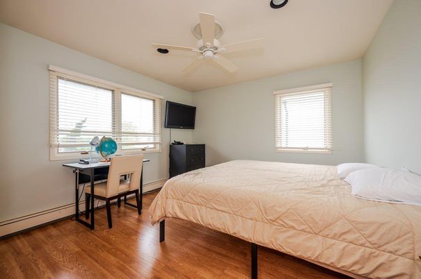 Bedroom, Home Office, Interior, Wood Texture Flooring