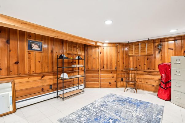 Interior, Recessed Lighting, Wooden Walls