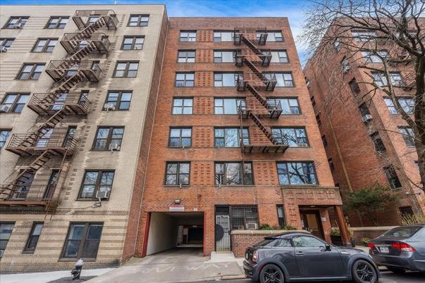 Exterior, Facade, Brick Facade, Condo Building