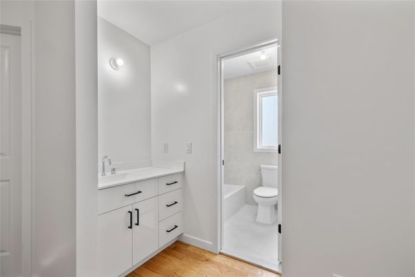 Bathroom, Interior, Wood Texture Flooring