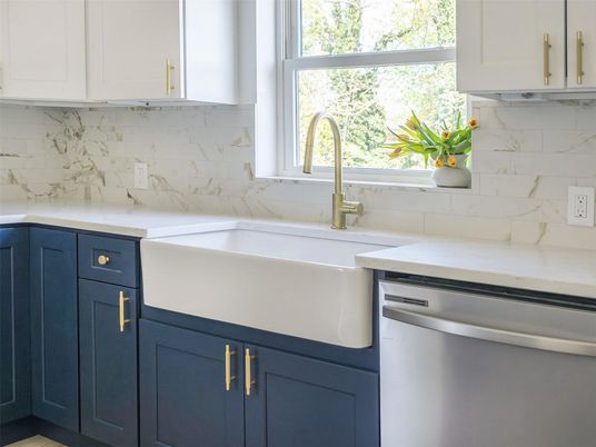 Interior, Kitchen, Marble Walls