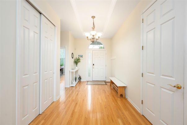 Chandelier, Interior, Wood Texture Flooring