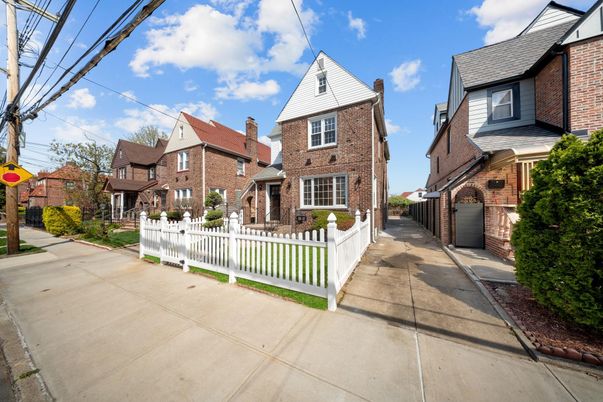 Exterior, Facade, Brick Facade, Tudor Revival