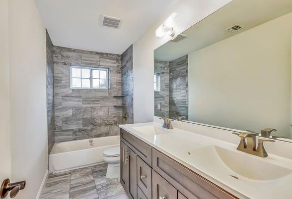 Bathroom, Dual Sink Vanities, Interior, Marble