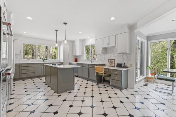 Interior, Kitchen, Pendant Lights, Recessed Lighting