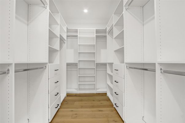 Interior, Recessed Lighting, Walk-in Closets, Wood Texture Flooring