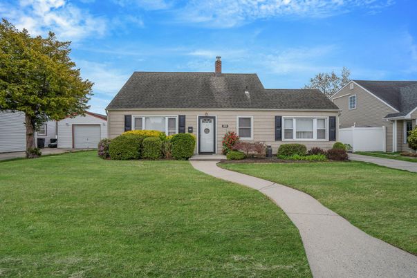 Attached, Backyard, Detached Garage, Exterior, Facade, Cape Cod