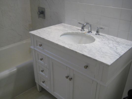 Bathroom, Interior, Marble Walls