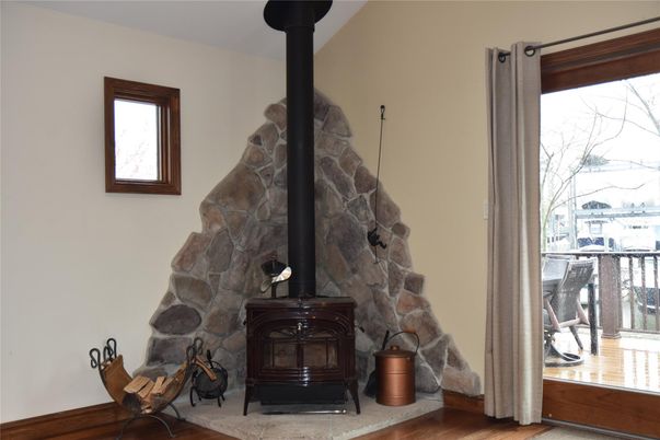 Fireplace, Interior, Wood Texture Flooring