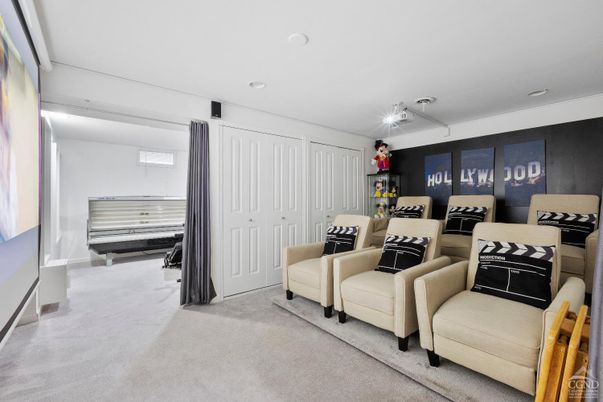 Home Theatre Room, Interior, Recessed Lighting, Theatre Room