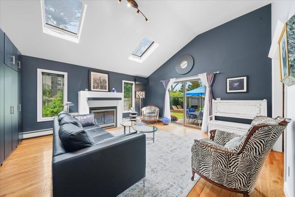 Fireplace, Interior, Living room, Wood Texture Flooring