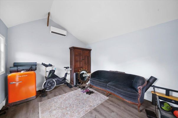 Fitness Equipment, Interior, Wood Texture Flooring
