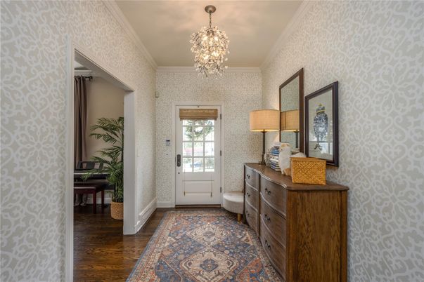 Chandelier, Interior, Wood Texture Flooring