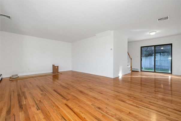 Empty room, Interior, Wood Texture Flooring