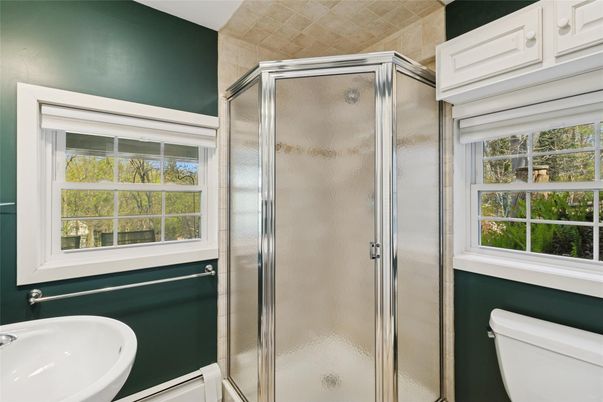 Bathroom, Glass Shower, Interior