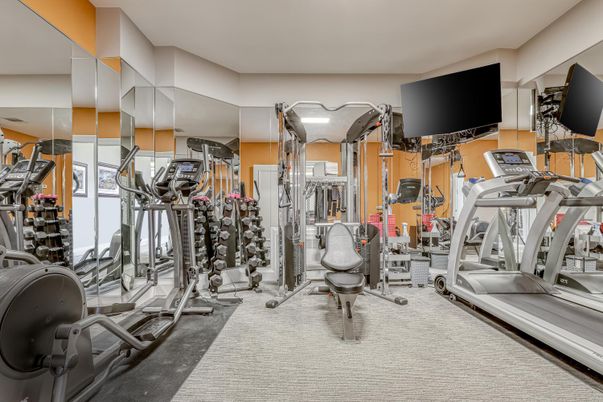 Fitness Equipment, Gym, Interior