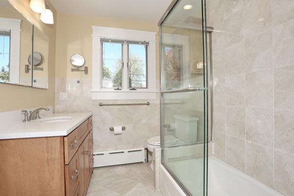 Bathroom, Glass Shower, Interior