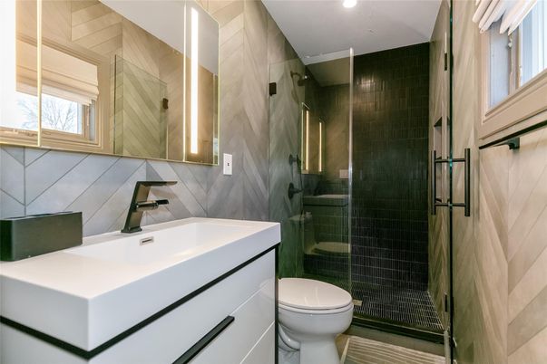 Bathroom, Glass Shower, Interior