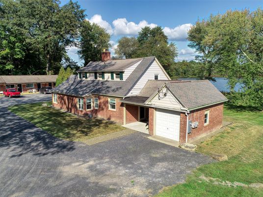 Attached, Exterior, Facade, Brick Facade, Tudor Revival