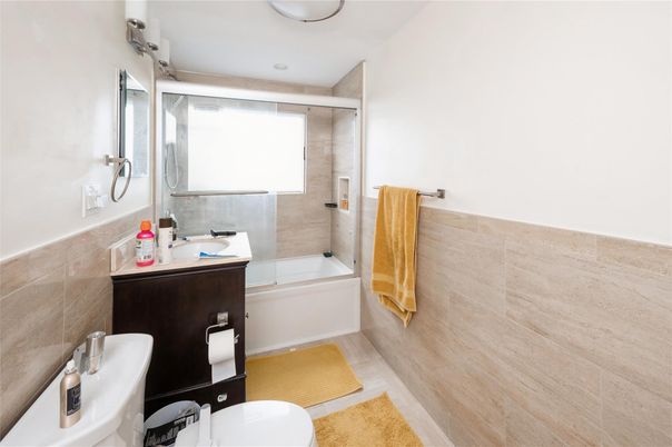 Bathroom, Interior, Wood Texture Flooring