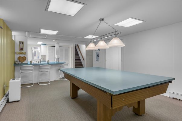 Game Room, Interior, Pendant Lights, Recessed Lighting