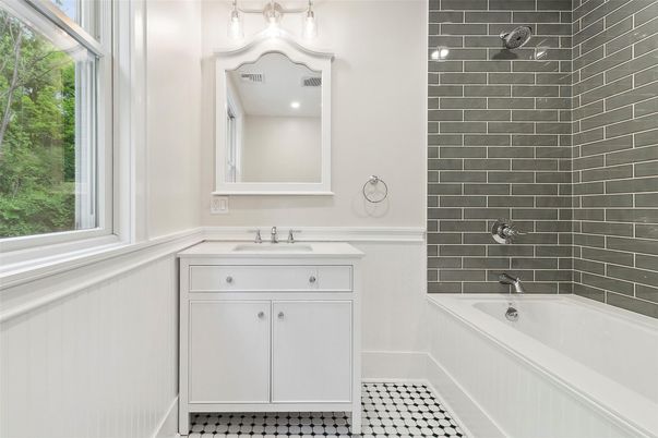 Bathroom, Interior, Recessed Lighting