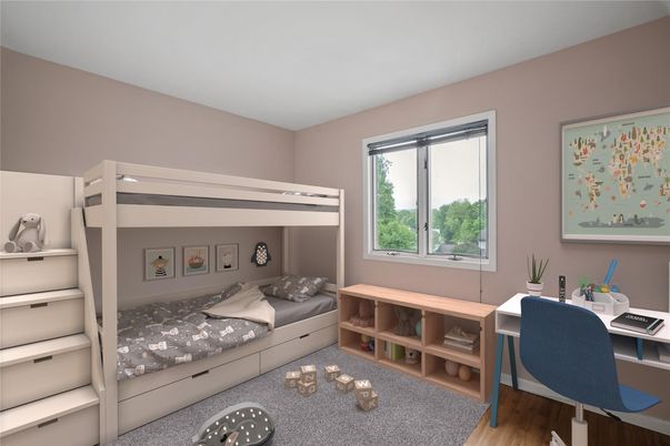 Bedroom, Home Office, Interior, Wood Texture Flooring