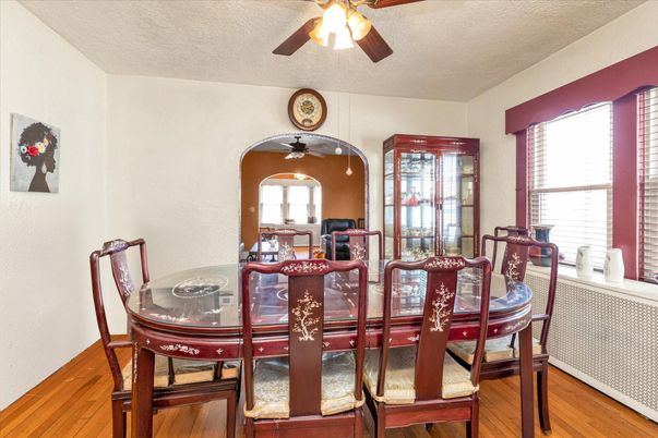 Dining room, Interior, Wood Texture Flooring