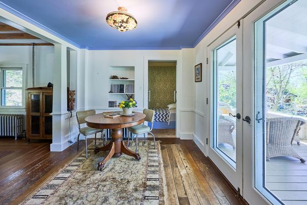 Dining room, Interior, Wood Texture Flooring