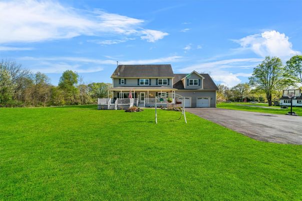Attached, Backyard, Exterior, Facade, Cape Cod
