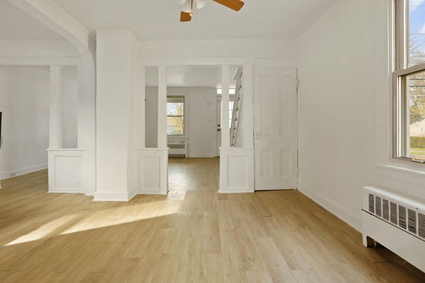 Empty room, Interior, Wood Texture Flooring