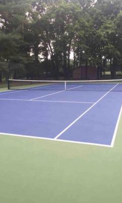 Exterior, Tennis Courts