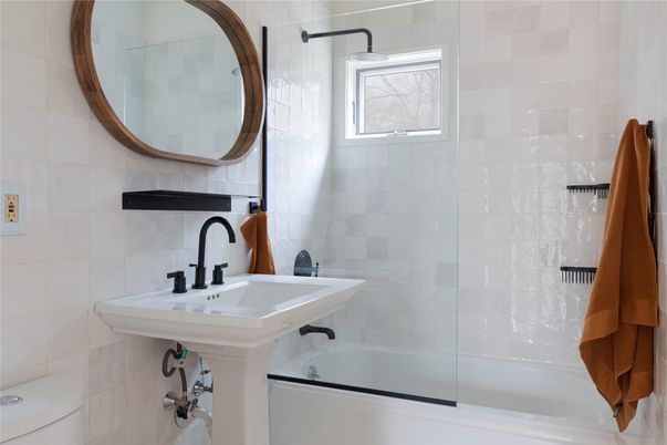 Bathroom, Glass Shower, Interior