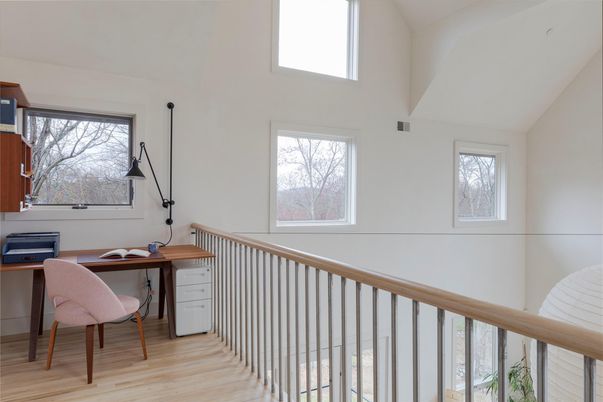 Home Office, Interior, Wood Texture Flooring