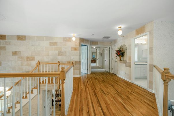 Interior, Stone Walls, Wood Texture Flooring