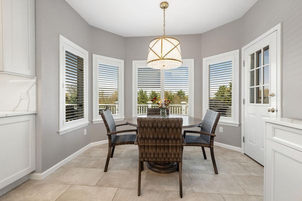 Dining room, Interior, Pendant Lights