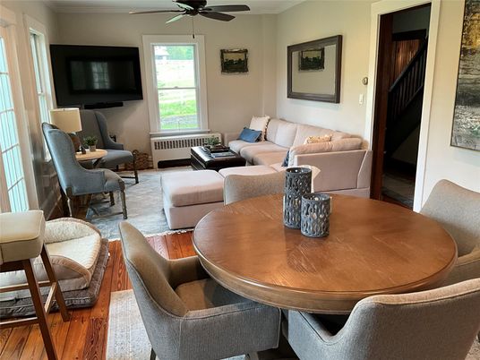 Dining room, Interior, Living room, Wood Texture Flooring