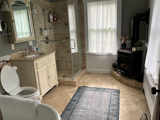 Bathroom, Glass Shower, Interior