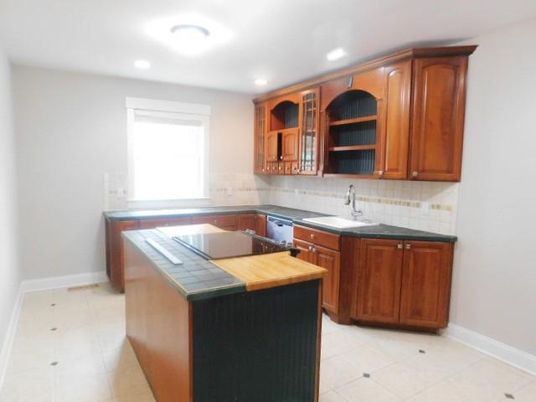 Interior, Kitchen, Recessed Lighting, Tile Countertops