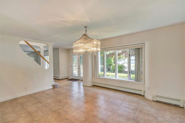 Chandelier, Empty room, Interior