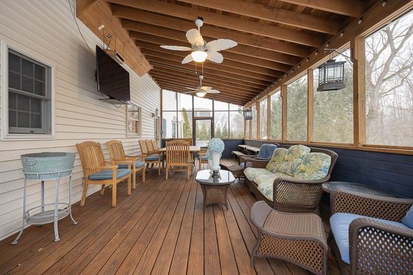 Dining room, Interior, Living room, Sun Room, Wooden Beams, Wooden Ceilings, Wood Texture Flooring