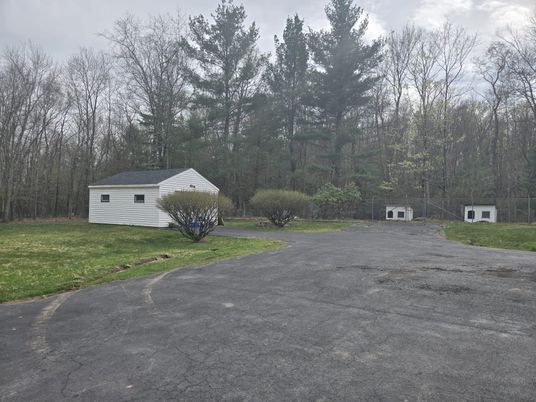 Backyard, Detached Garage, Exterior