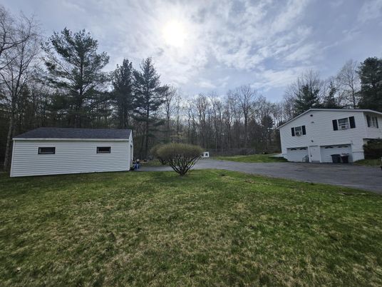 Backyard, Detached Garage, Exterior