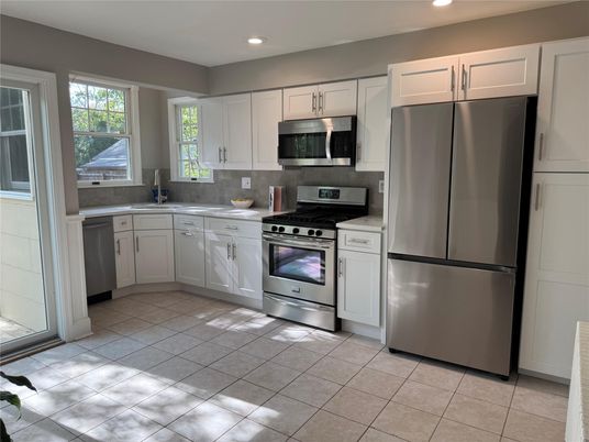 Interior, Kitchen, Recessed Lighting, Stainless Steel Appliances