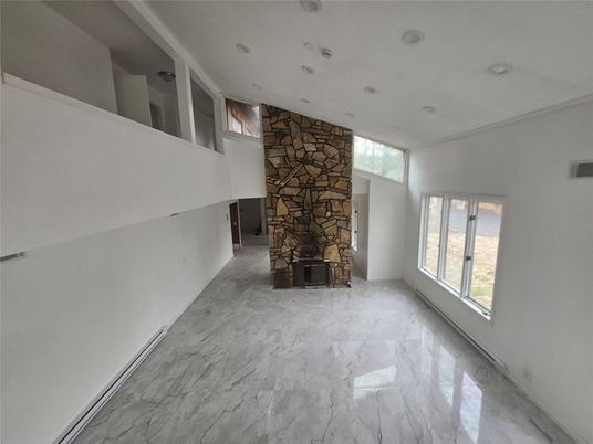 Fireplace, Interior, Marble, Stone Walls